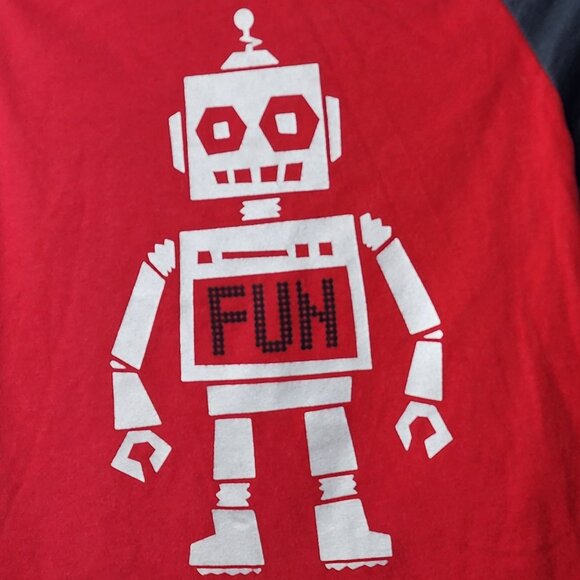 Garanimals Toddler Boy's Long Sleeve Robot Logo Shirt Size 3T - Picture 2 of 4